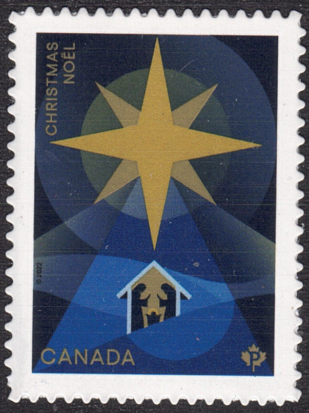 2022 Canada SC# Christmas Star -  from booklets - M-NH