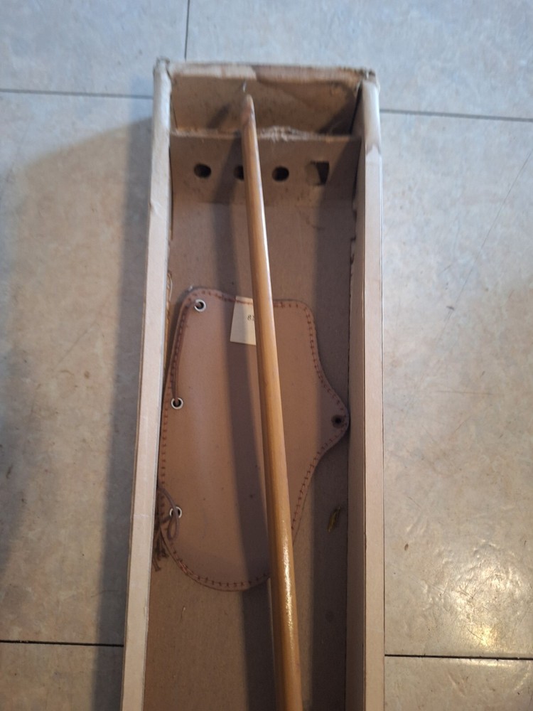 vintage ben pearson long bow archery set with original box