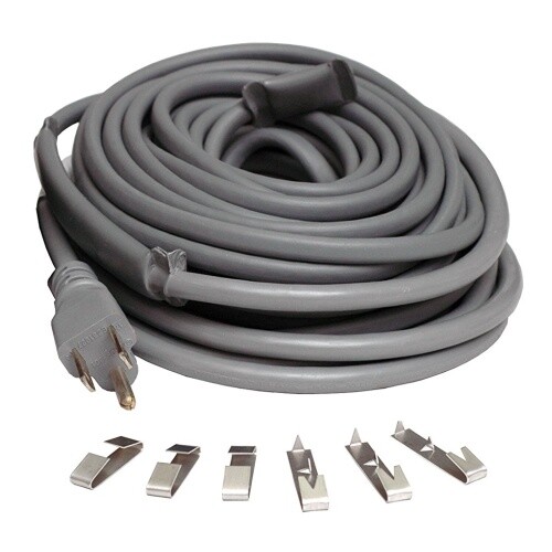 14080 80 Ft 400W 120V Grey Heating Cable