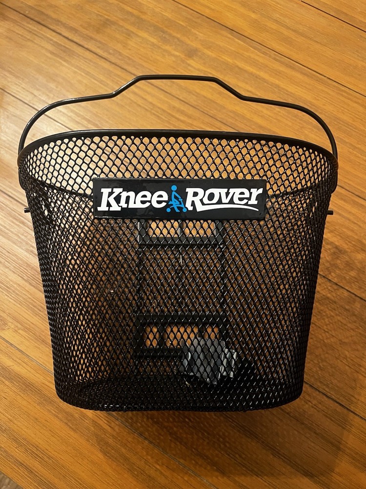 Knee Rover Basket Accessory - Convenient Handle & Universal Fit for Scooters