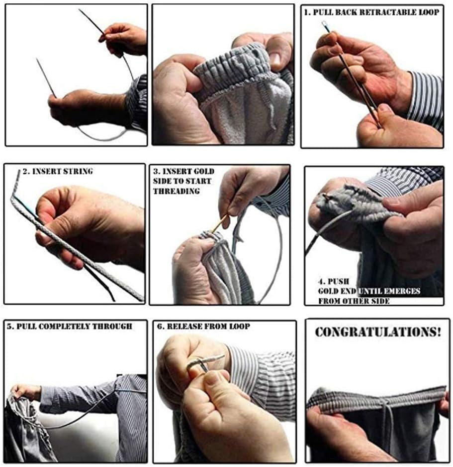 51 Pack Replacement Drawstrings for Sweatpants Hoodies with Drawstring Thread...