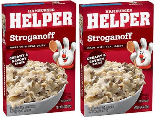 Hamburger Helper Stroganoff Creamy & Savory Sauce 2 Pack