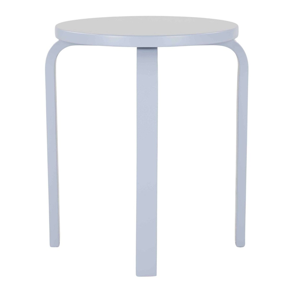 Wood Nightstand Side Table Brilliant White