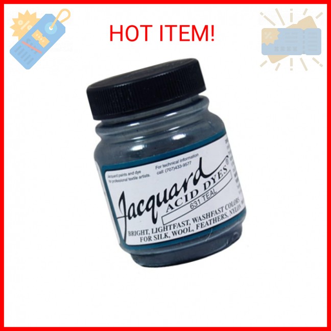 Jacquard Acid Dyes .5oz-Teal