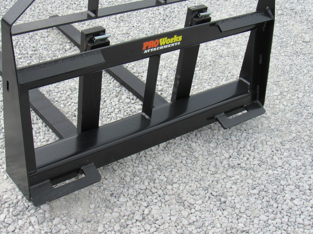 42" Long Compact Tractor Pallet Forks Attachment Fits Skid Steer Quick Attach