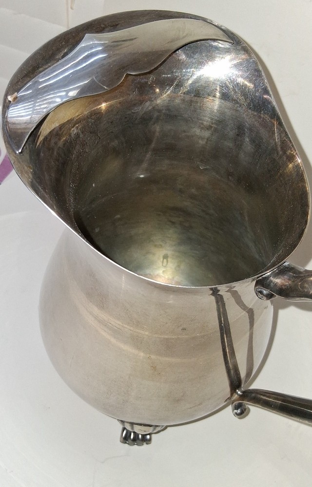 Vintage Leonard Silver Plated Water Pitcher