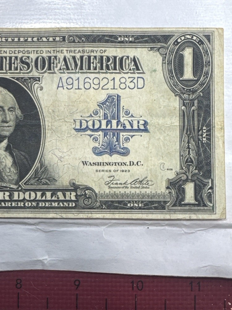 1923 $1 Silver Certificate – Large Size “Horseblanket”