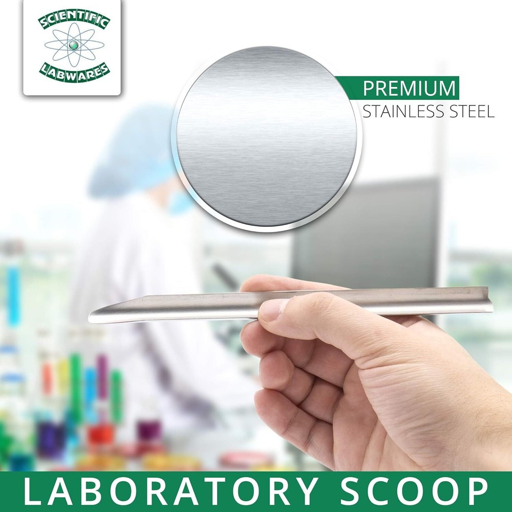 Scientific Labwares Silver Essential Lab Tools Starter Pack Crucible Beaker Tong