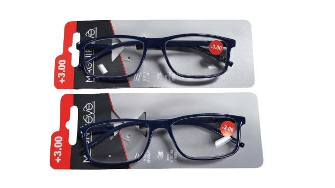 2-Pack Magnifeye Blue Frame 3.0 Reading Glasses