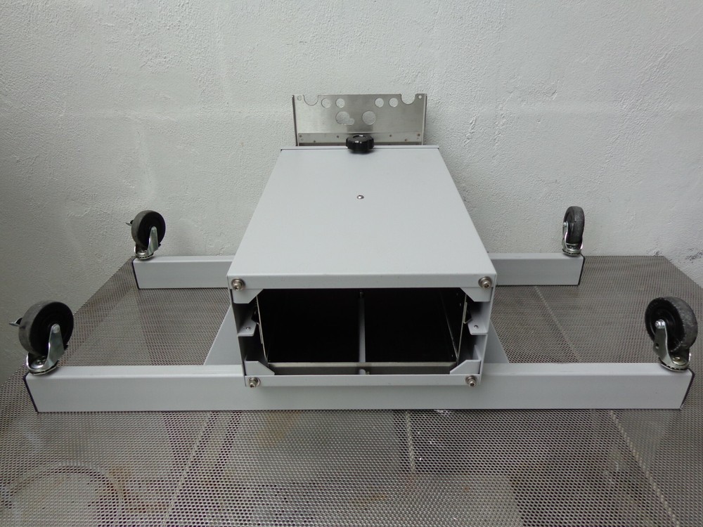Adjustable Wheel Base Cabinet Platform Stand for Pitney Bowes W985 Mail Conveyor