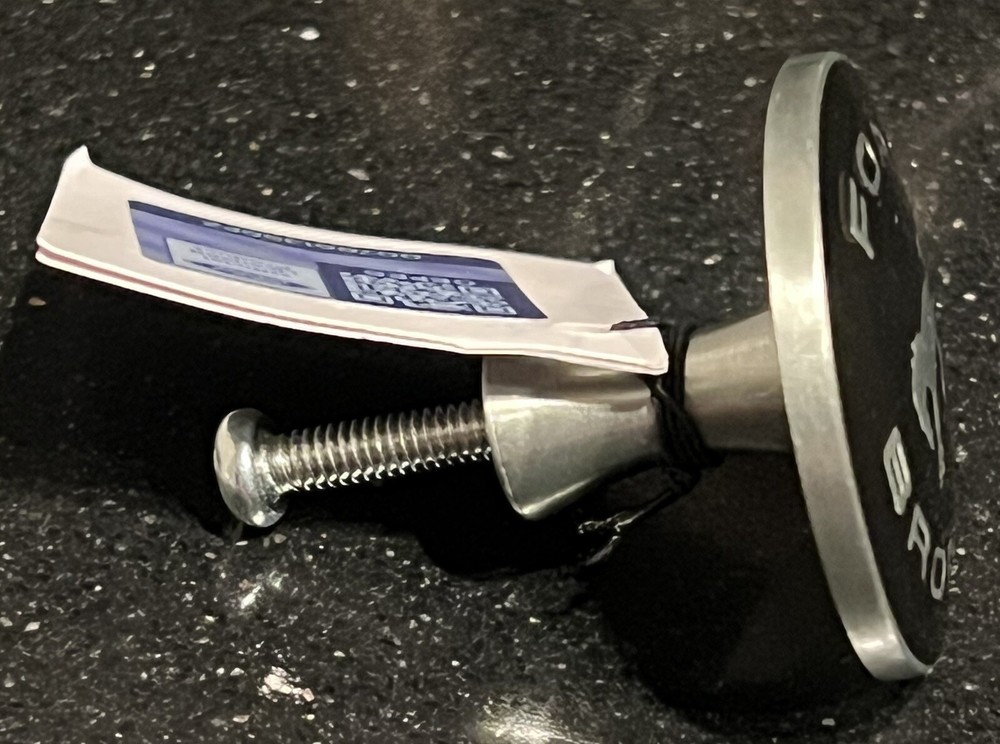 Ford Bronco Drawer Pulls Cabinet Dresser Pull Black Silver Round