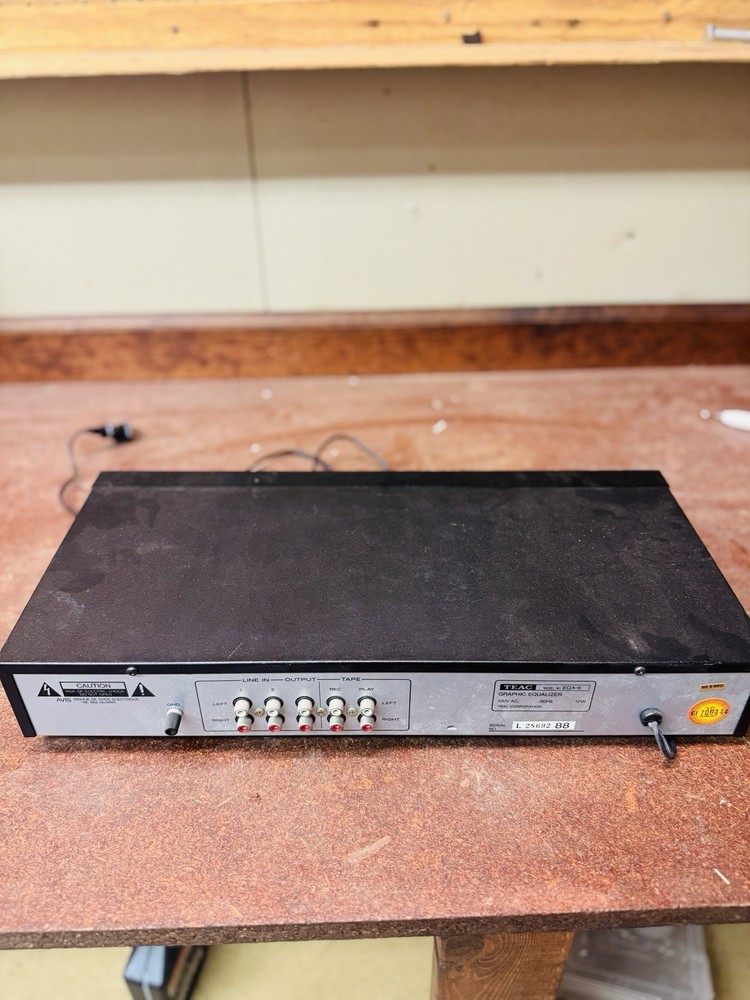 TEAC Vintage Graphic Equalizer | EQ Series | Powers On | Clean Face