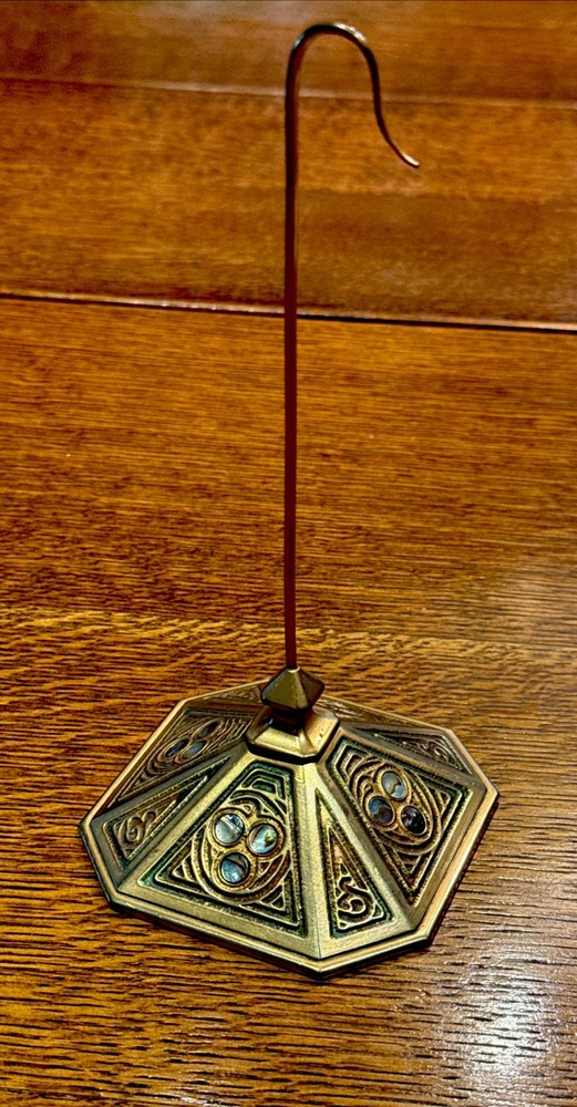 Antique Tiffany Studios Abalone Pattern 10 Piece Desk Set Collection: Perfection