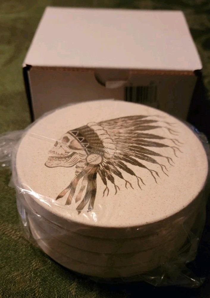 Grateful Dead ● Thirstystone Coasters ● Spring 1990 ● Wes Lang Artwork