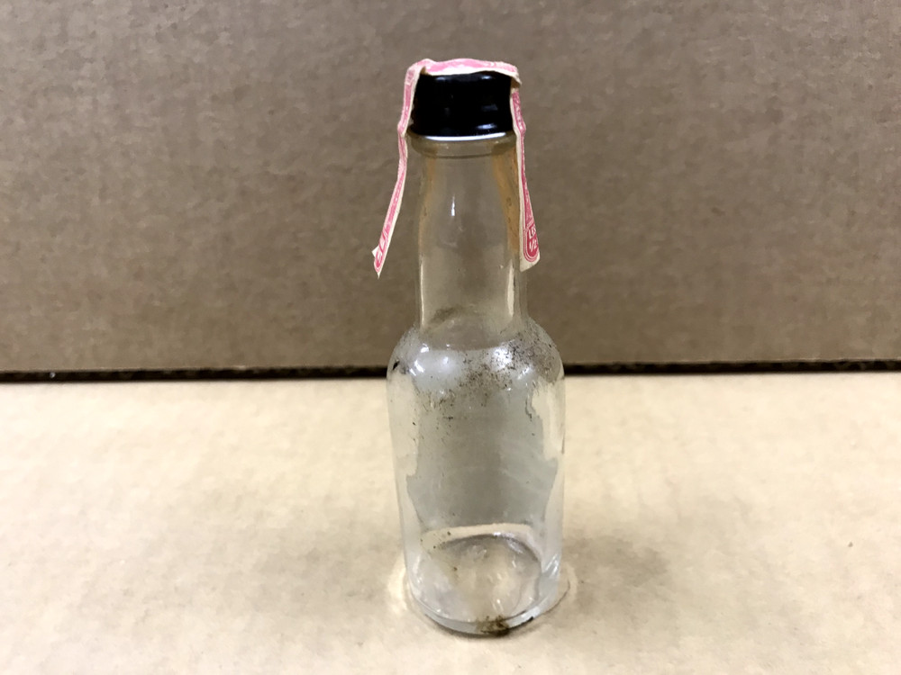 Vintage Crown Russe Vodka Empty Mini Bottle