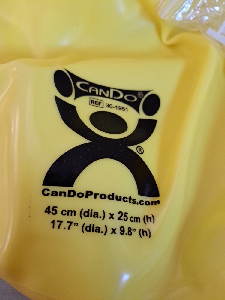 CanDo Donut Exercise, Workout, Core Training, Swiss Stability Ball for Yoga