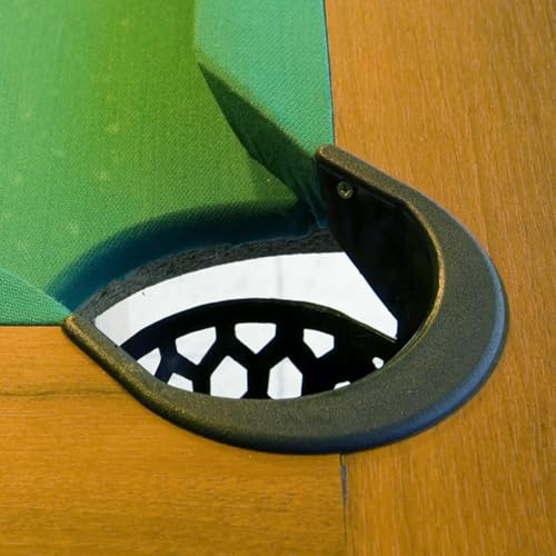 6Pcs Billiards Table Pocket Liner Replacement, Palstic Pool Table Liners