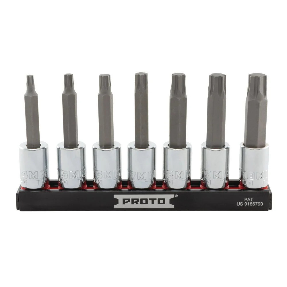 Proto 7 Piece 3/8 Drive Adv Hex Socket St Mm