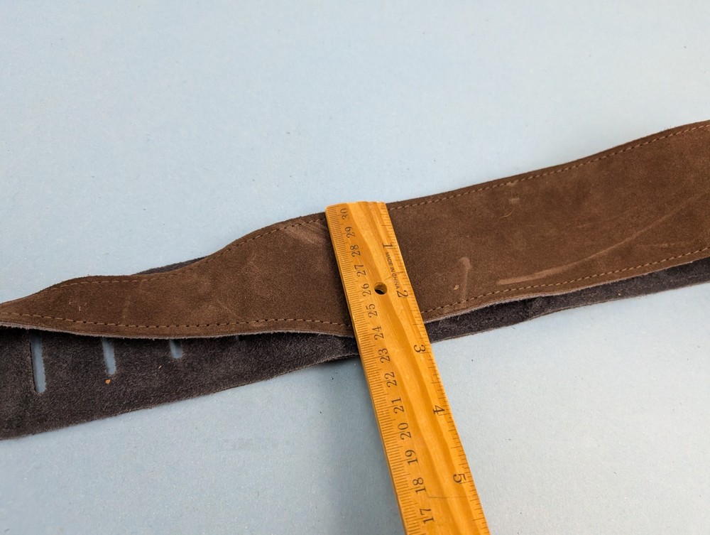 Perri's Leathers Brown Guitar Strap Canada