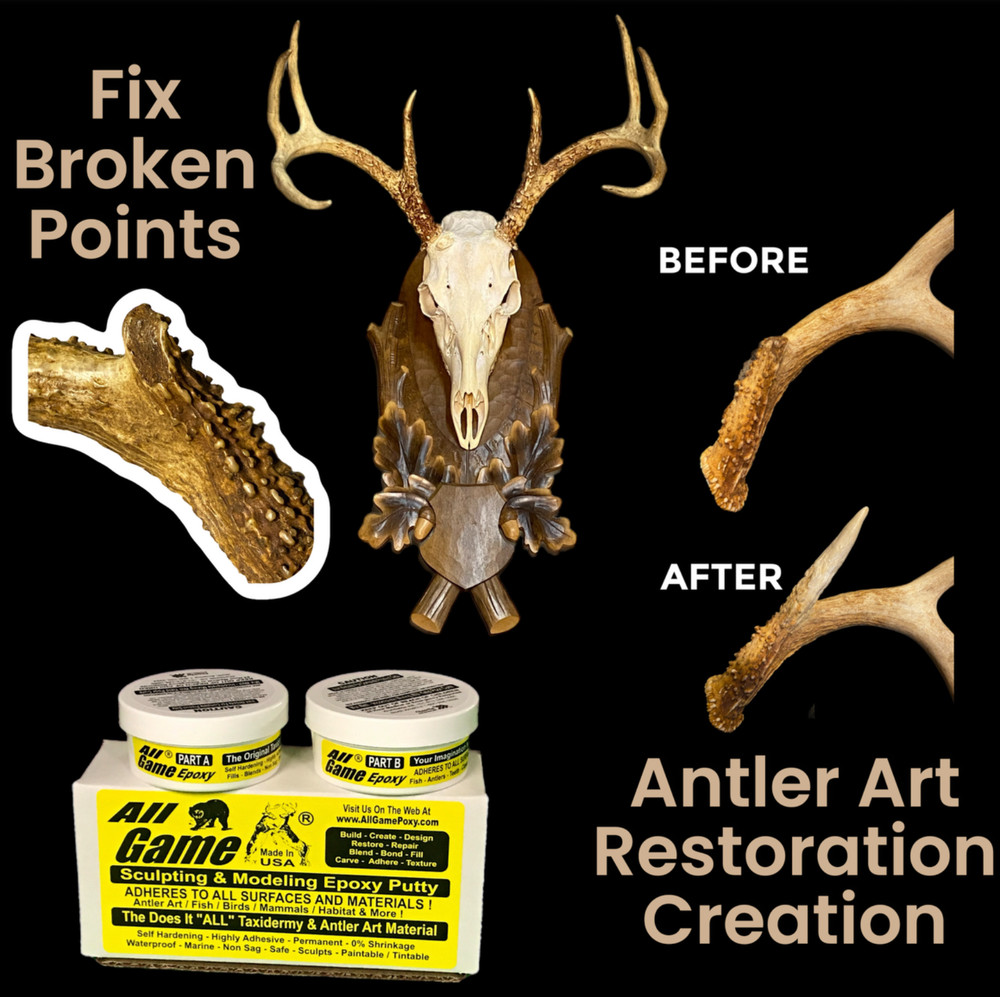 ALL GAME Epoxy Putty Clay Sculpt It - Modeling Compound - NON SHRINK - FILL BOND