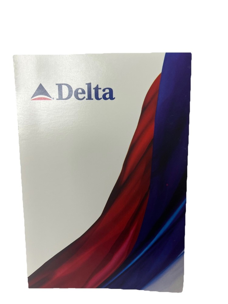 Delta Airlines Blank Greeting Card