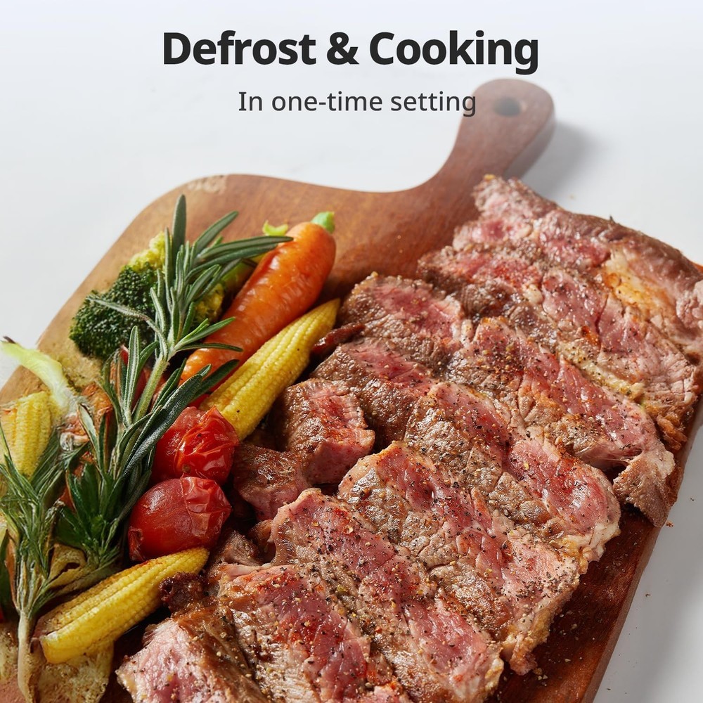 Compact Countertop Microwave with One-Touch Buttons and Mute Function - 700W