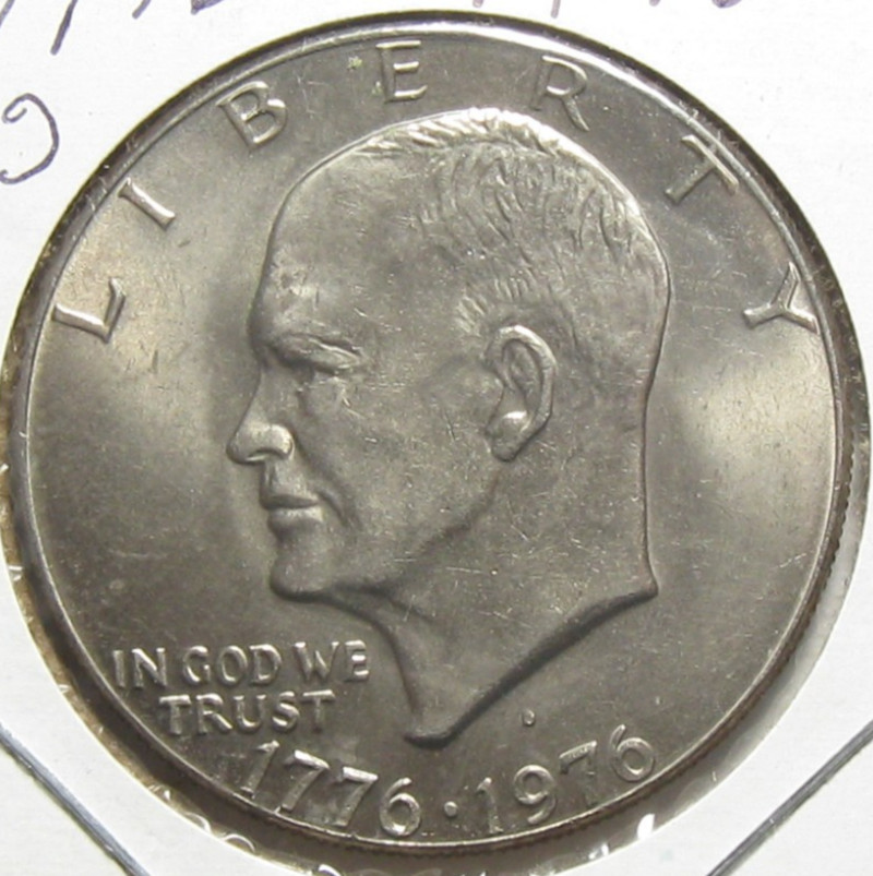 1976-D Circulated CN-Clad Eisenhower Dollar - #10838-30