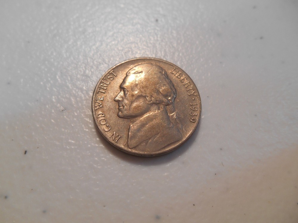 1939S Jefferson Nickel VF