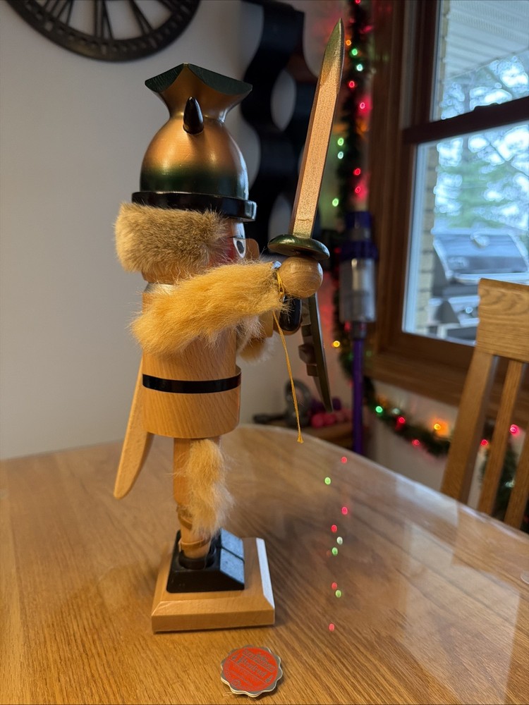 15" STEINBACH “HERMANN CHERUSCAN” NUTCRACKER GERMANY