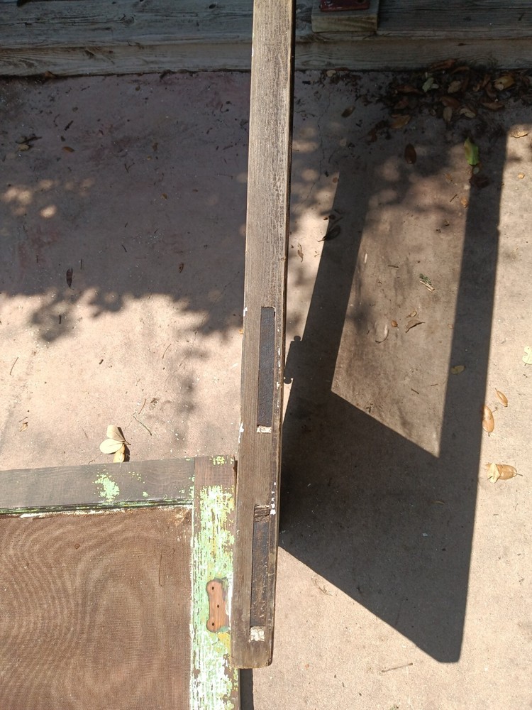 Old Tenon Through Construction double Screen doors 84.5" x 41.75" Total Open