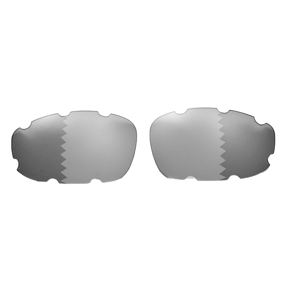 Walleva Polarized Transition/Photochromic Vented Lenses For Oakley Split Jacket