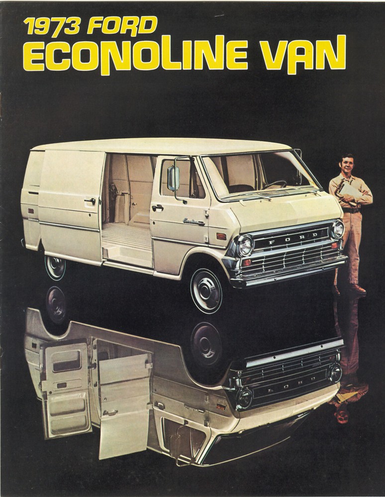 1973 Ford Econoline Van Brochure Display/Window/Etc