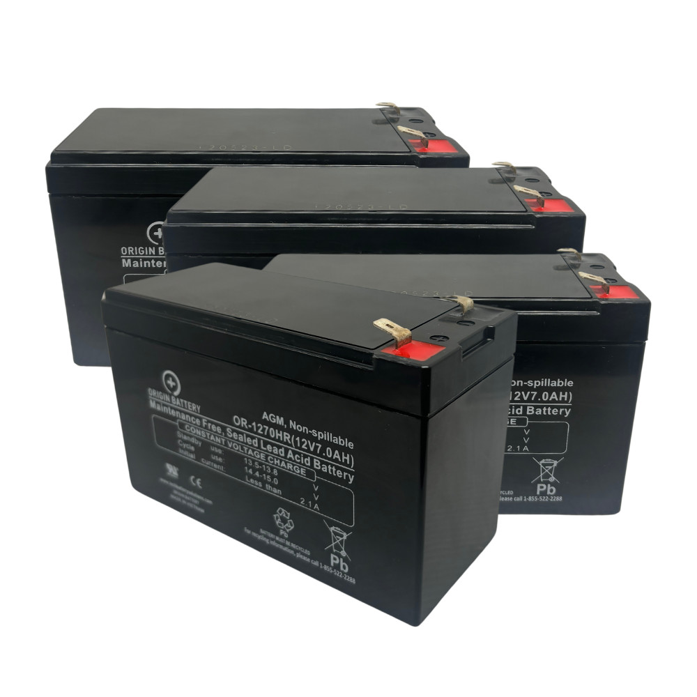 Minuteman E1500i Battery Replacement Kit, Also Fits Pro1000ri Models