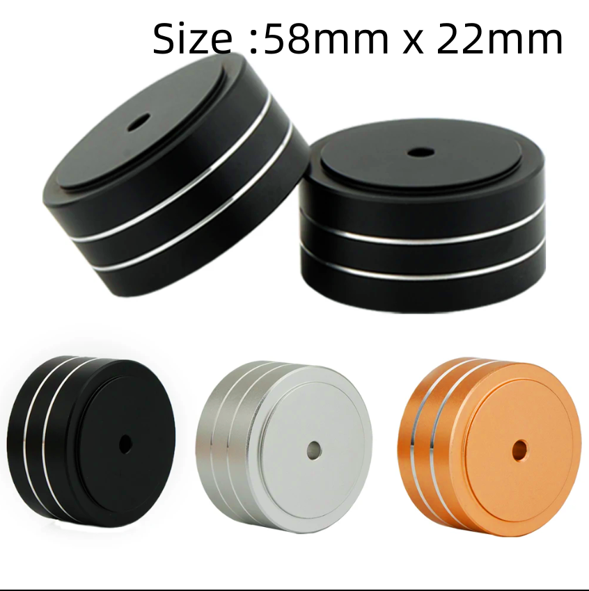 4PCS HiFi Amplifier Isolation Feet Speaker Base Pad Turntable Player Protector