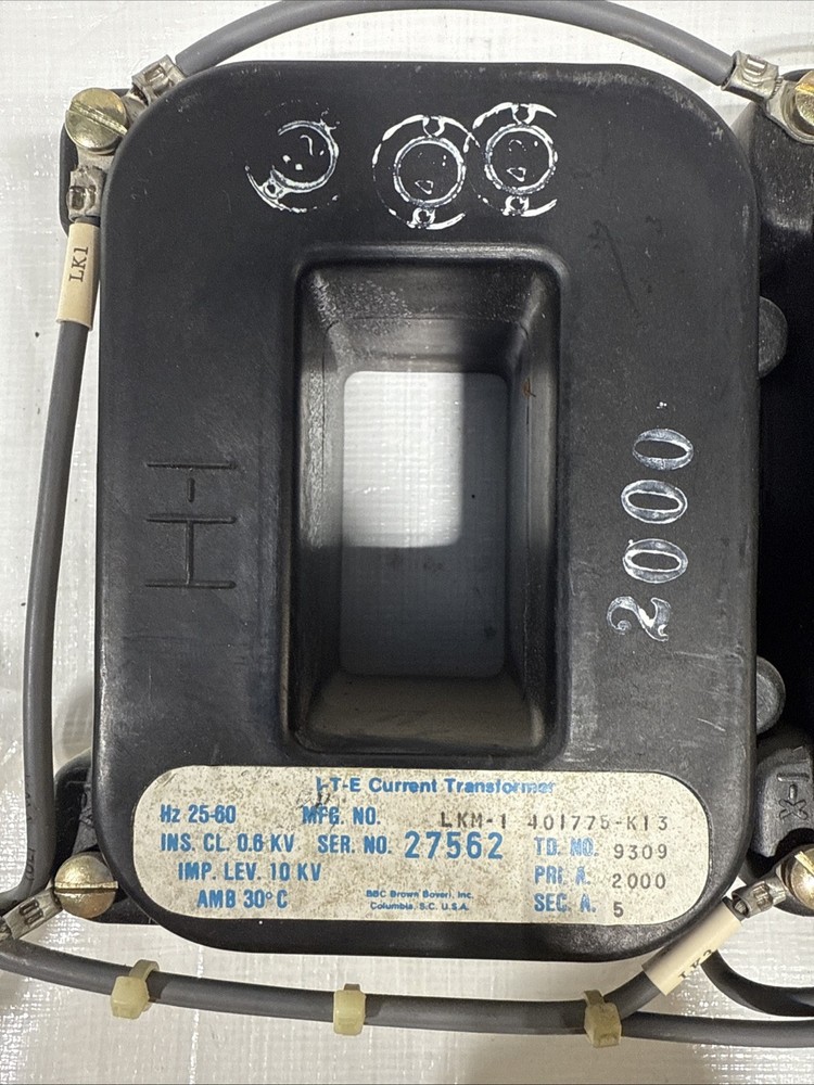 USED ITE LKM-1 401775-K13 Current Transformer. Untested