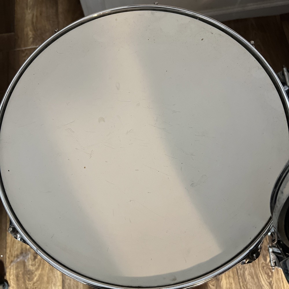 Used Groove Percussion 4pcs Drum Set Black Wrap - Fair