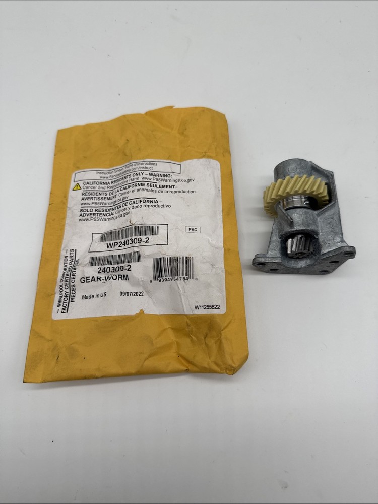 Original Whirlpool WP240309-2- Genuine OEM Replacement Part