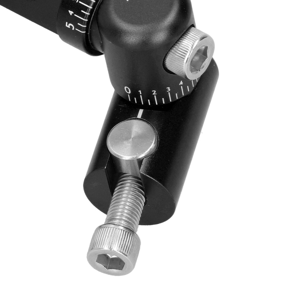 ˜(Black)Double Side V Bar Archery Rod Stabilizer Adjustable Quick Disconnect