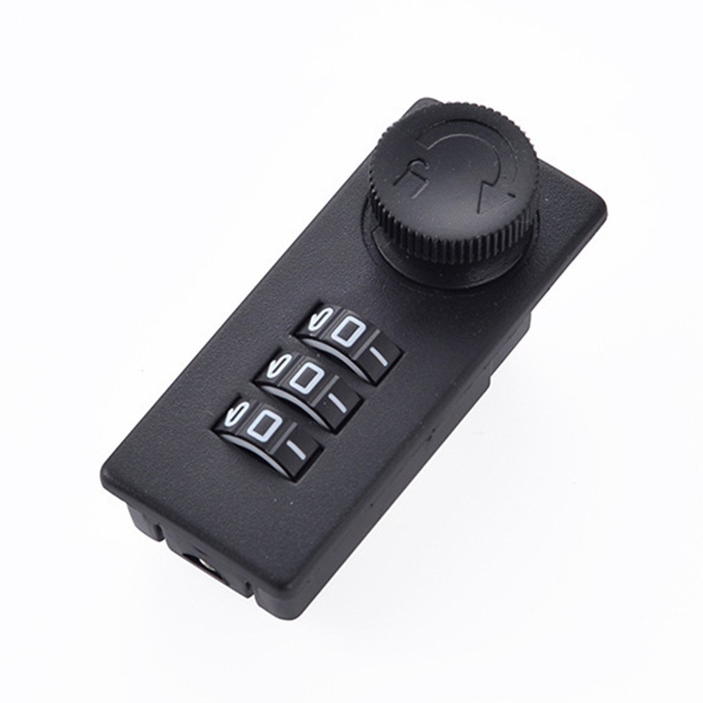 3 Digit Combination Password Drawer Lock Office Cabinet LocksSecurity Lockset