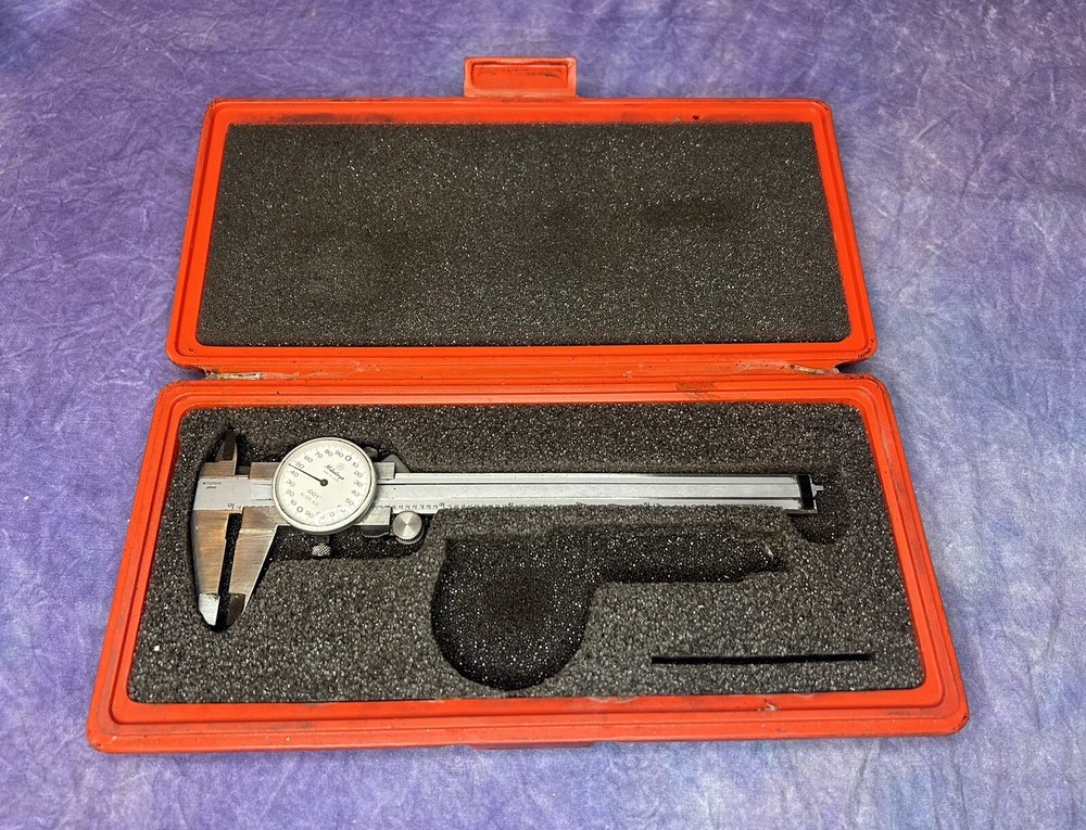 Mitutoyo No. 505-626 Dial Caliper Tool