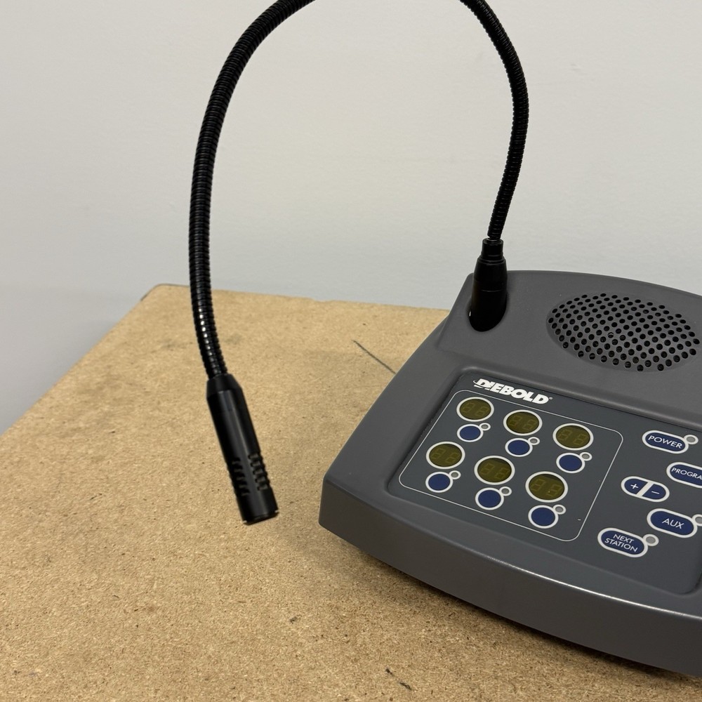 Diebold 00-013541-000A Audio System console Mic Microphone