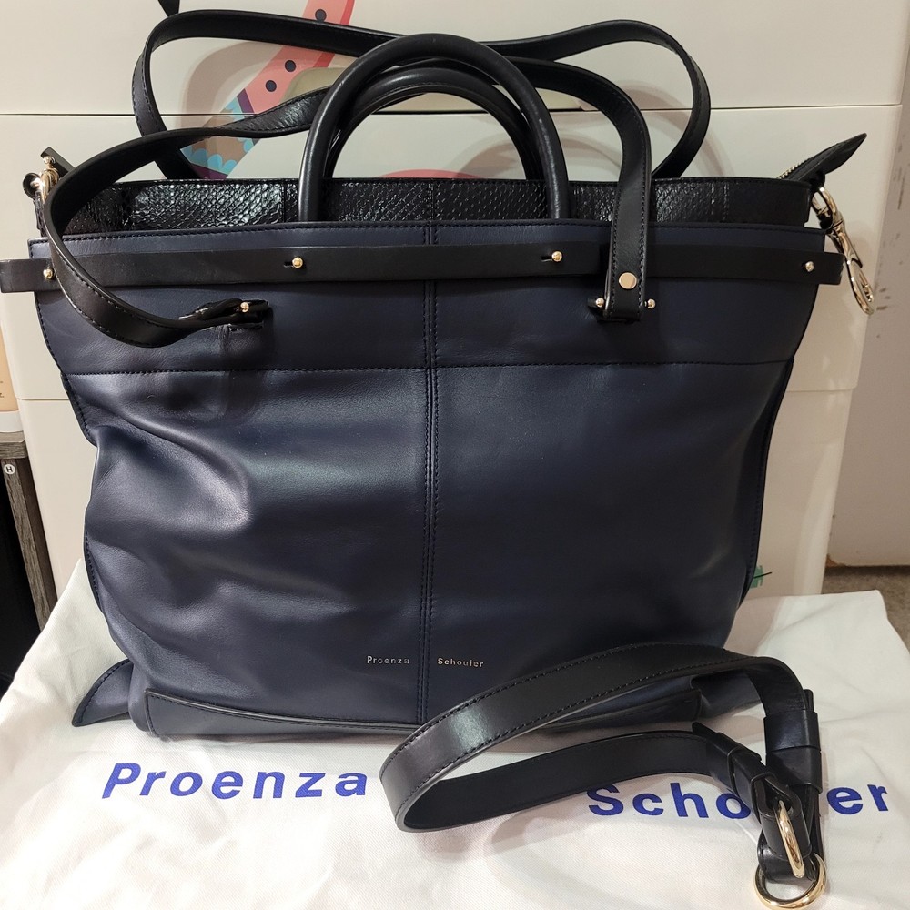 Authentic Proenza Schouler Bag Navy Blue!!