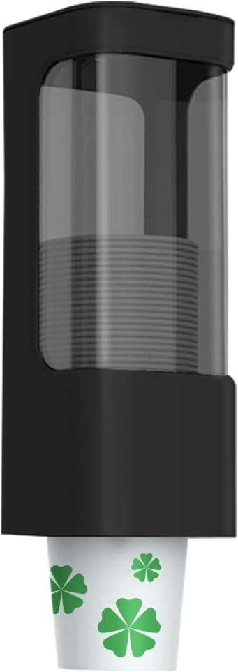 Wall Mount Pull Type Cup Dispenser Holder for 3-5oz Small Bathroom Water Cooler