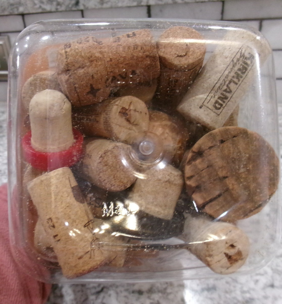 Wine Corks, Assorted Brands & Sizes, Craft/Wedding Projects,
