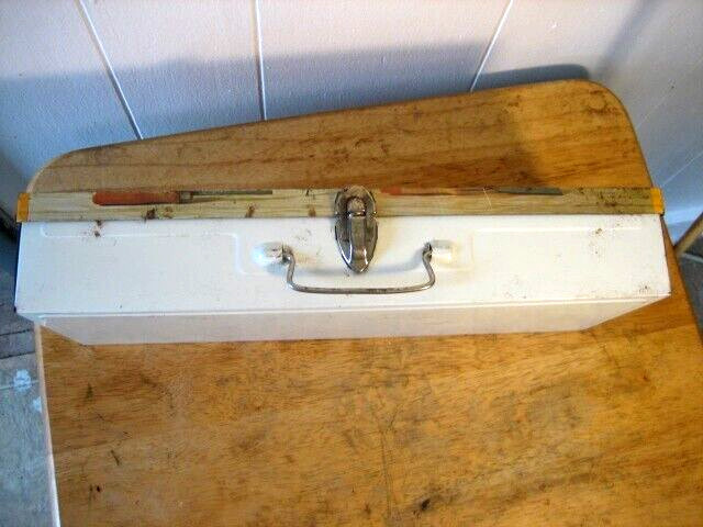 American tool chest for junior carpenters, includes some tools, vintage