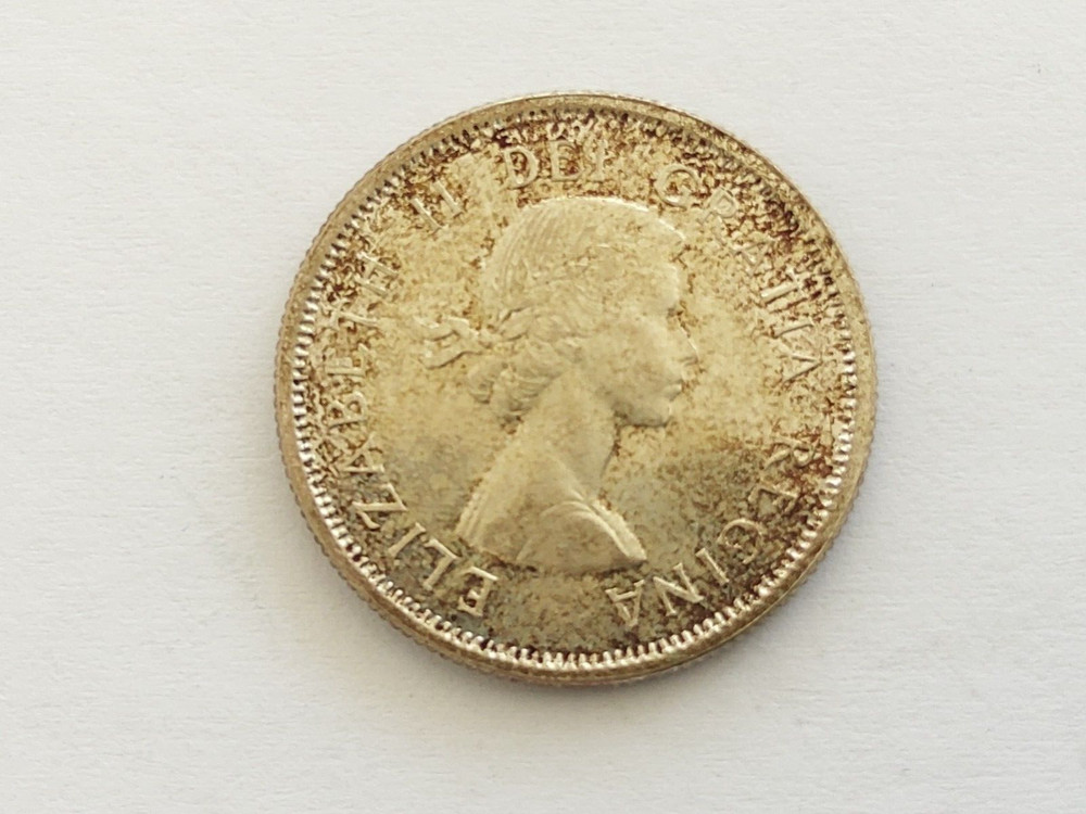 4 Canada 1964 Coins inclu Silver , nice grade refr19
