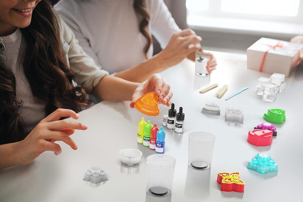 Creative Soap Making Kit for Kids - Educational Fun & STEM Activity - Age 6-12