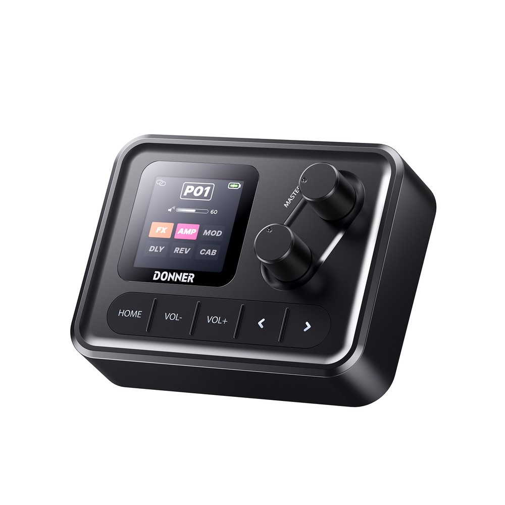 Donner Pocket AMP Digital Electric Guitar Effects Processor Multi-Effect Pedal