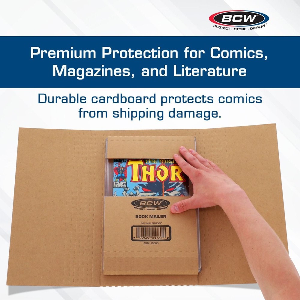 10 BCW Wrap Mailers for Comic Books