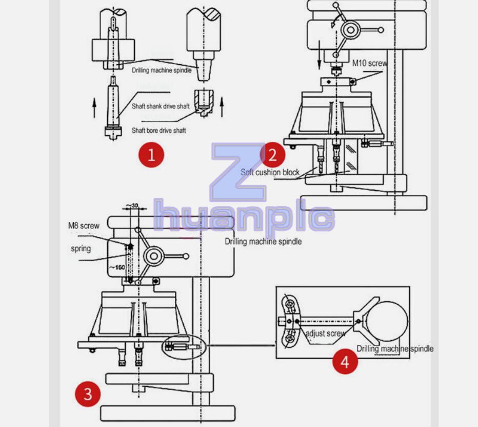 Two-Spindle Boring Machine Multi-spindle Drill Multi-Head Drill Tapping Machine